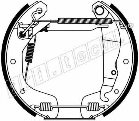 Fri.tech 16193 Brake shoe set 16193