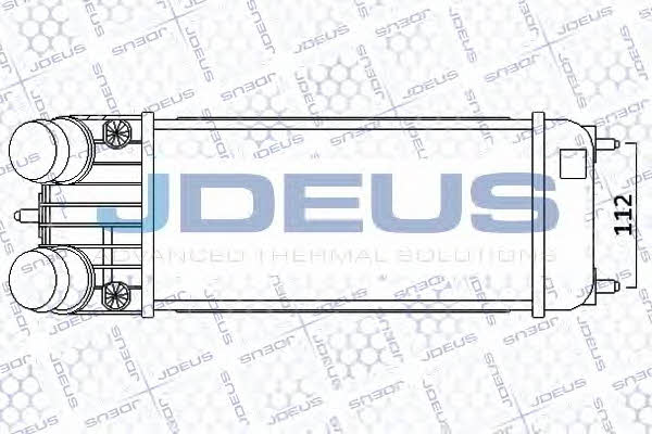 J. Deus 821M23A Intercooler, charger 821M23A