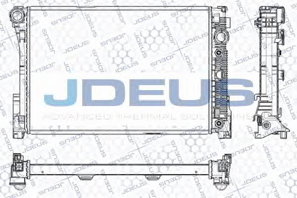 J. Deus RA0171010 Radiator, engine cooling RA0171010