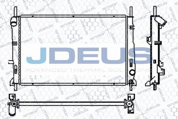 J. Deus RA0120750 Radiator, engine cooling RA0120750