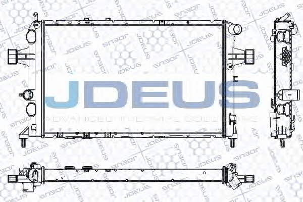 J. Deus RA0200820 Radiator, engine cooling RA0200820