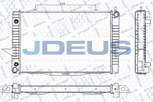 J. Deus RA0310550 Radiator, engine cooling RA0310550