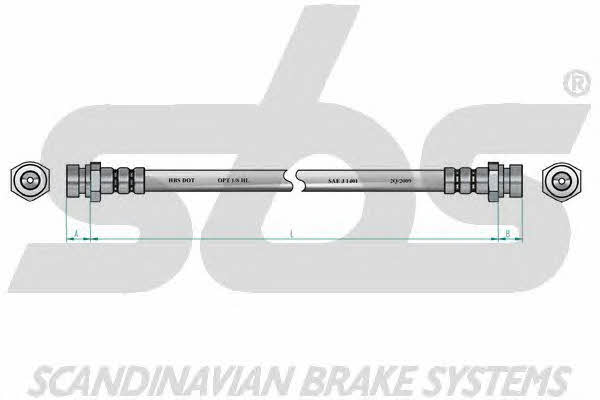 SBS 1330853508 Brake Hose 1330853508