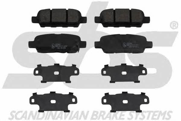 SBS 1501222262 Brake Pad Set, disc brake 1501222262