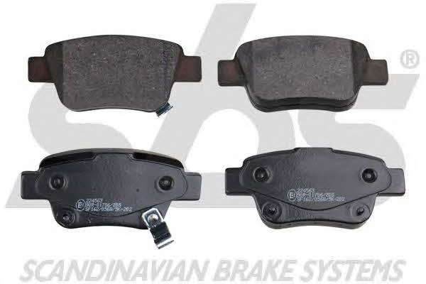 SBS 1501224563 Brake Pad Set, disc brake 1501224563