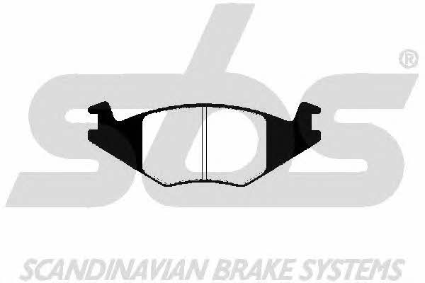 SBS 1501224715 Brake Pad Set, disc brake 1501224715