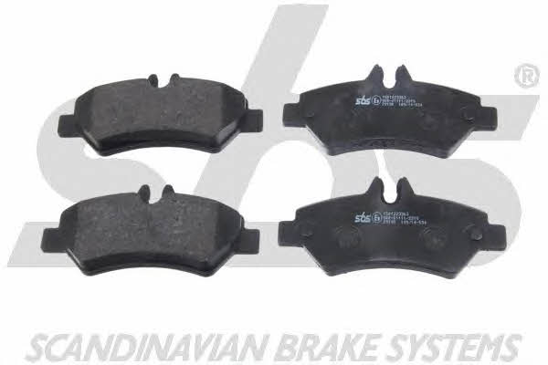 SBS 1501223363 Brake Pad Set, disc brake 1501223363