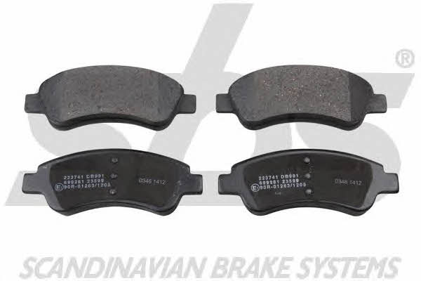 SBS 1501223741 Brake Pad Set, disc brake 1501223741