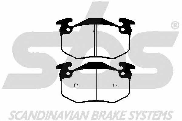 SBS 1501223927 Brake Pad Set, disc brake 1501223927