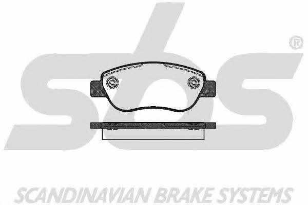 SBS 1501223954 Brake Pad Set, disc brake 1501223954