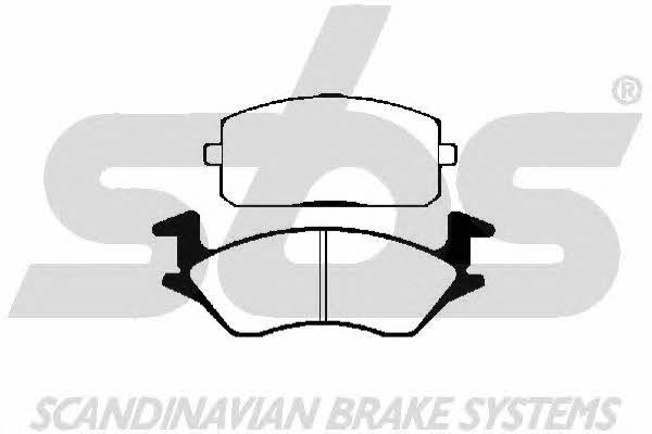 SBS 1501224514 Brake Pad Set, disc brake 1501224514