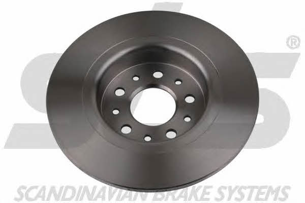 SBS 1815202369 Rear brake disc, non-ventilated 1815202369