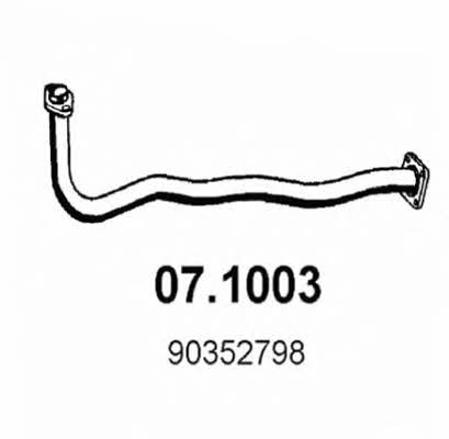 Asso 07.1003 Exhaust pipe 071003