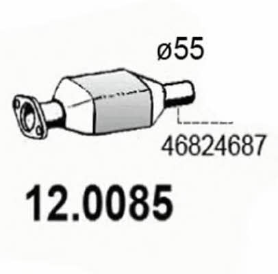 Asso 12.0085 Catalytic Converter 120085
