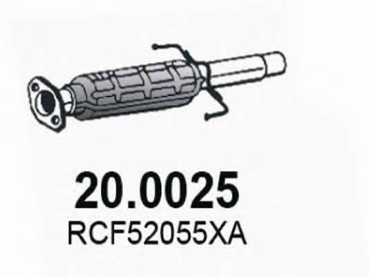 Asso 20.0025 Catalytic Converter 200025