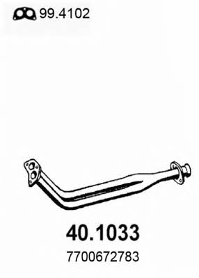  40.1033 Exhaust pipe 401033