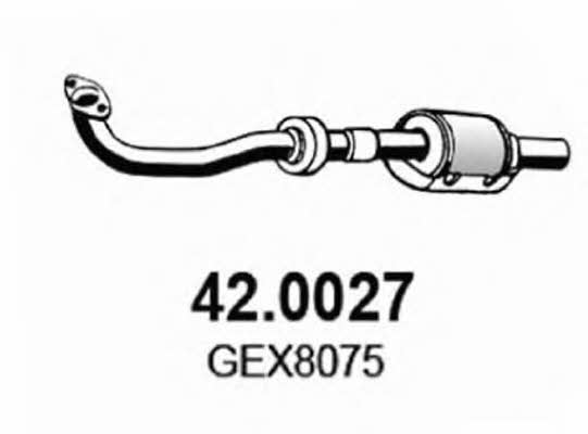 Asso 42.0027 Catalytic Converter 420027