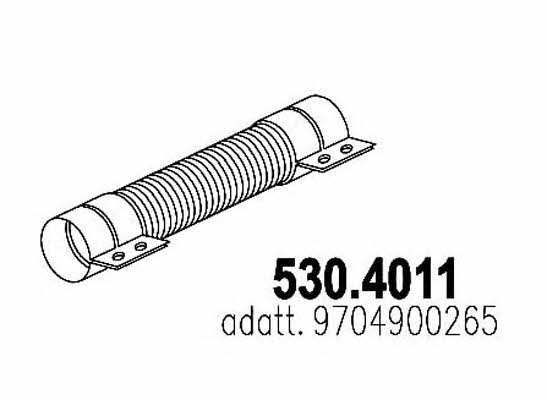 Asso 530.4011 Corrugated pipe 5304011