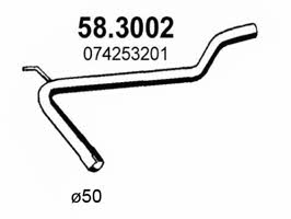 Asso 58.3002 Exhaust pipe 583002