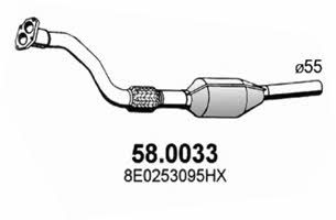 Asso 58.0033 Catalytic Converter 580033