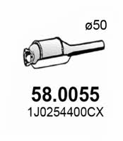 Asso 58.0055 Catalytic Converter 580055