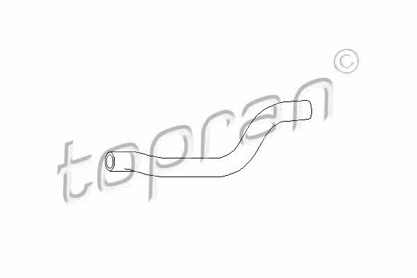 Coolant hose Topran 102 872