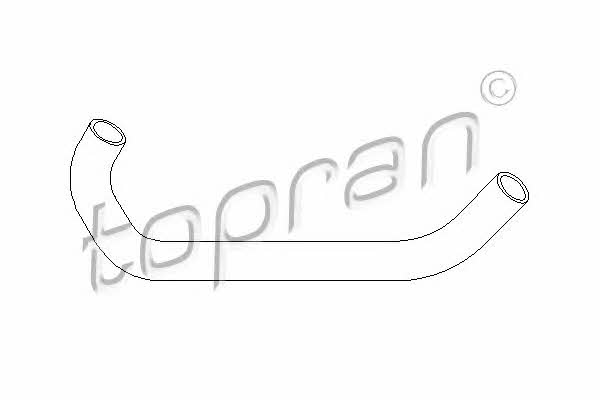 Coolant hose Topran 103 381