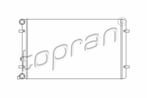 Topran 110 177 Radiator, engine cooling 110177
