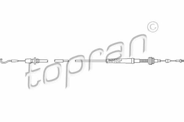 109856 Topran Accelerator cable