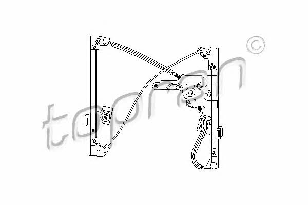 Topran 111 257 Window Regulator 111257 111257 Topran Window Regulator