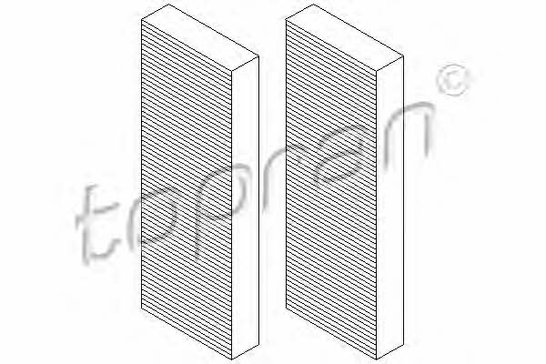 Topran 112 296 Cabin filter 112296 112296 Topran Cabin filter