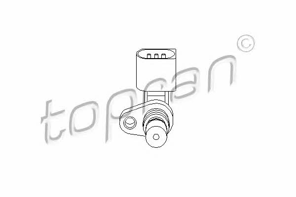 Topran 111 384 Camshaft position sensor 111384