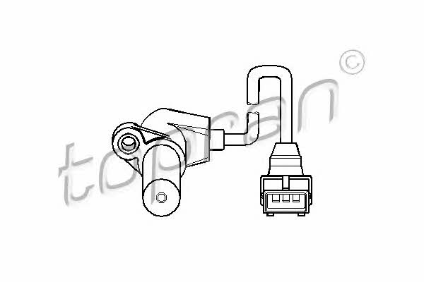 Topran 205 894 Crankshaft position sensor 205894