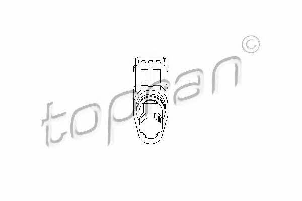 Topran 207 504 Camshaft position sensor 207504