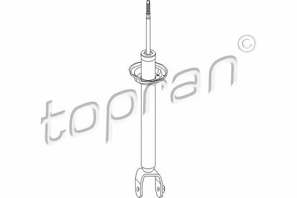 Topran 301 047 Rear oil and gas suspension shock absorber 301047