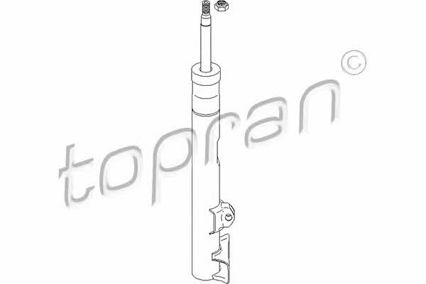 Topran 401 972 Front oil and gas suspension shock absorber 401972