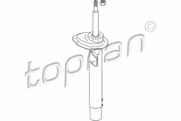 Topran 501 626 Front Left Gas Oil Suspension Shock Absorber 501626