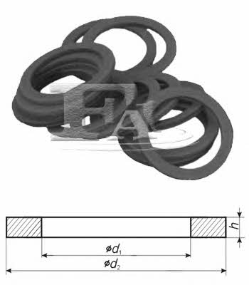 FA1 720.520.100 Ring sealing 720520100