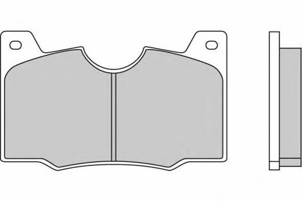 ETF 12-0046 Brake Pad Set, disc brake 120046