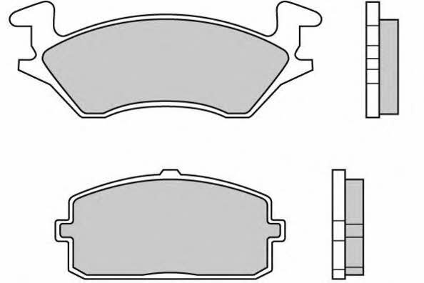 ETF 12-0324 Brake Pad Set, disc brake 120324