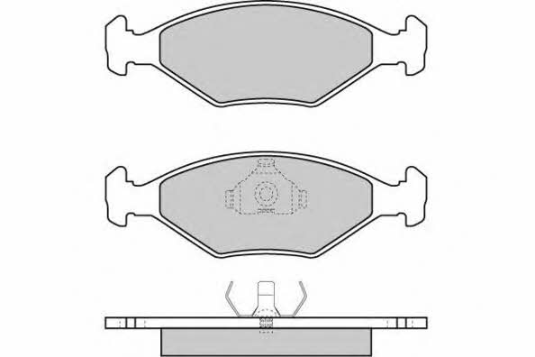 ETF 12-0343-1 Brake Pad Set, disc brake 1203431