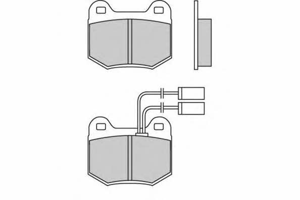 ETF 12-0364 Brake Pad Set, disc brake 120364