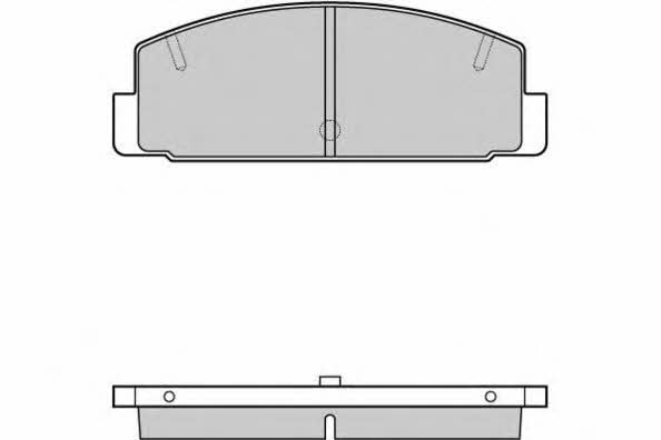 ETF 12-0448 Brake Pad Set, disc brake 120448