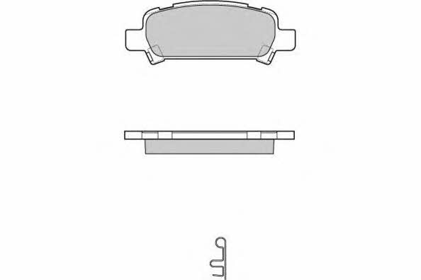 ETF 12-1056 Brake Pad Set, disc brake 121056