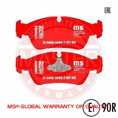 Master-sport 13-0460-5405-2-SET-MS Brake Pad Set, disc brake 13046054052SETMS