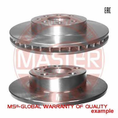Master-sport 24-1112-0152-1-SET-MS Rear brake disc, non-ventilated 24111201521SETMS