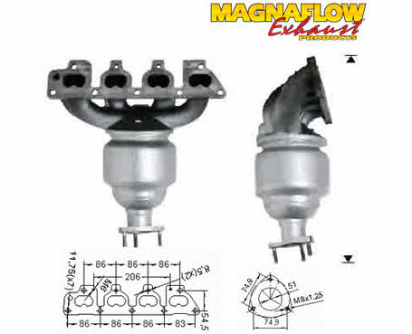 Magnaflow 75808 Catalytic Converter 75808