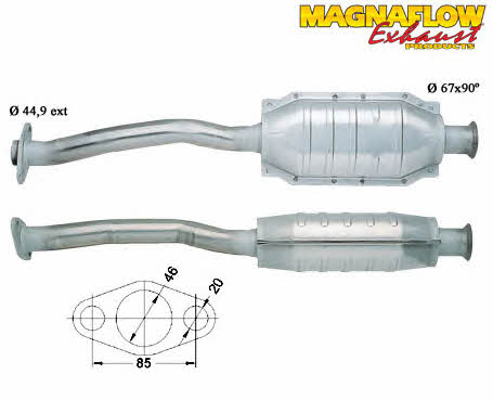 Magnaflow 80912 Catalytic Converter 80912