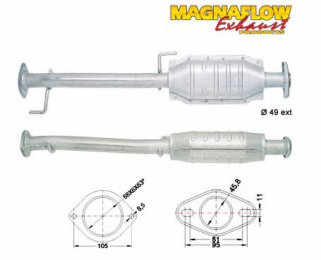 Magnaflow 87612 Catalytic Converter 87612