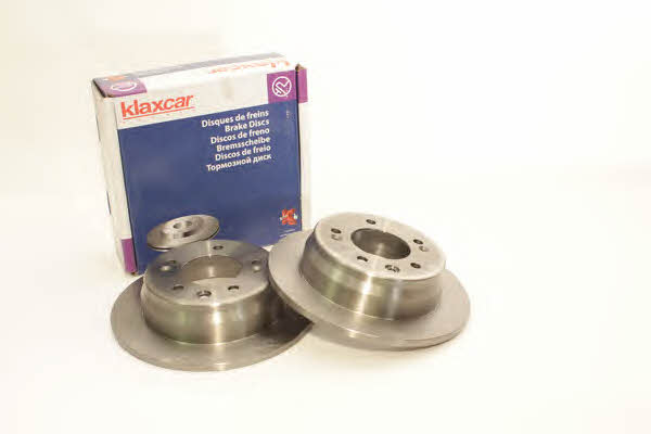 Klaxcar France 25057Z Rear brake disc, non-ventilated 25057Z